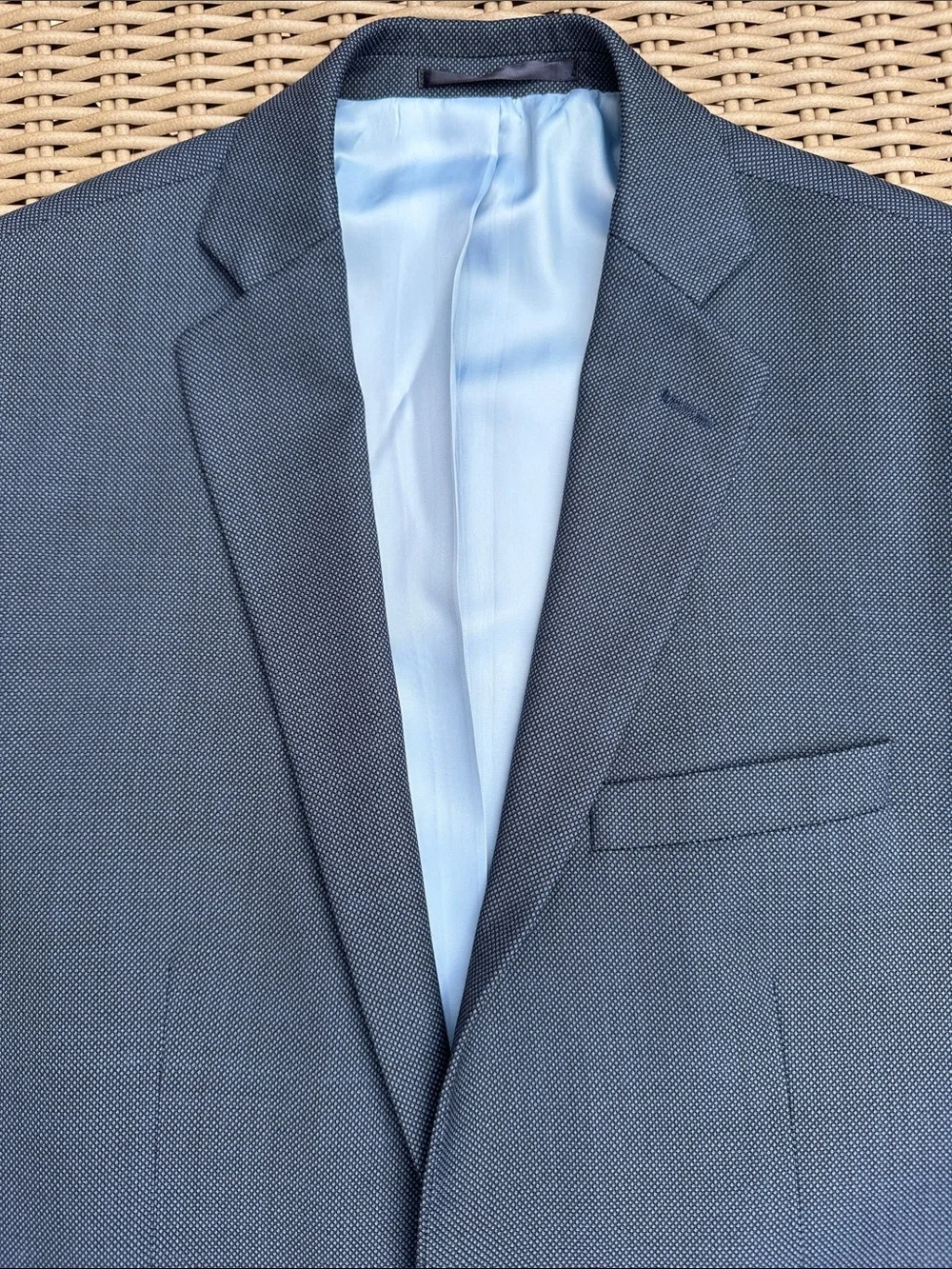 Charles Tyrwhitt Navy Blue Wool Suit